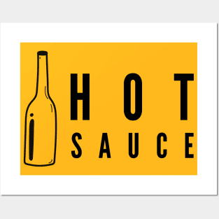 Hot sauce yellooooooow Posters and Art